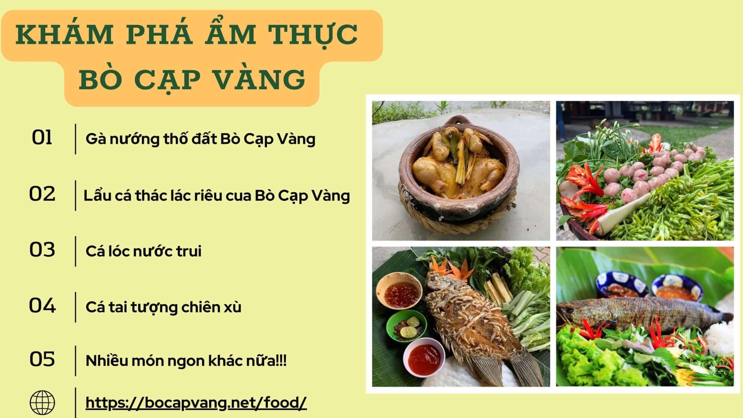 ẩm thực bò cạp vàng