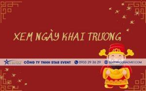 kế hoạch ngày khai trương